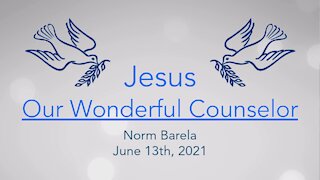 JESUS Our Wonderful Counselor