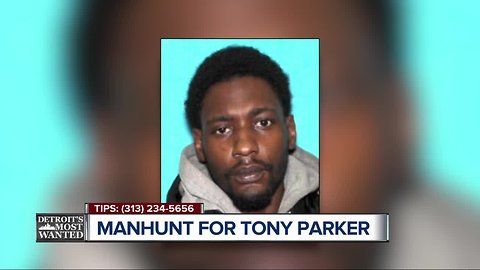 Detroit's Most Wanted: 'Gas station bully' Tony Lamar Parker wanted for shooting on city's west side
