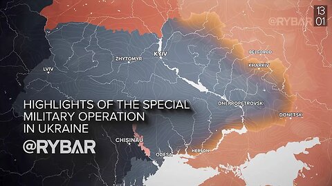 RYBAR Highlights of Russian Military Operation in Ukraine on January 13!