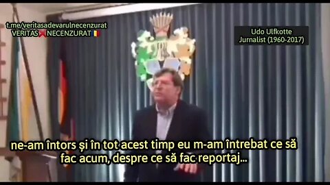 Jurnalistul Udo Ulfkotte povestește despre știrile false care a trebuit să le producă în cariera sa.