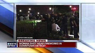 Detroit fireworks shooting 11PM Update