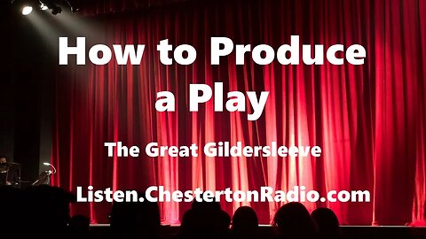 How to Produce a Play - The Great Gildersleeve