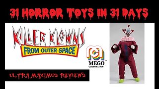 🎃 Slim | Killer Klowns From Outer Space | MEGO | 31 Horror Toys in 31 Days