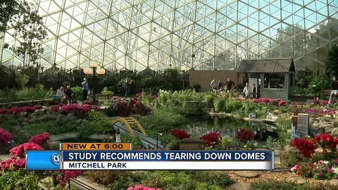 Study recommends tearing down Mitchell Park Domes