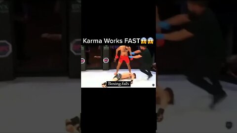 Karma 😀 #shorts #youtubeshorts #shortsfeed #saintpee #viral #mma #shortsvideo