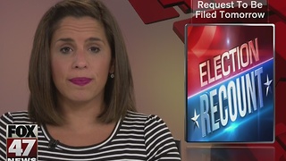 Recount request to be filed today