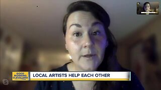 Local artists helping each other out