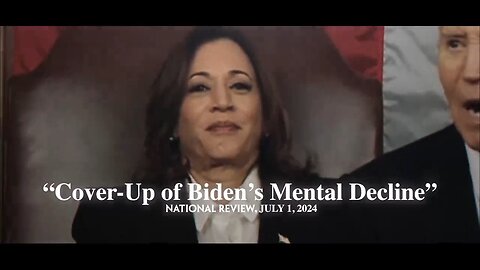 Kamala was in on it. She covered up Joe's obvious mental decline.