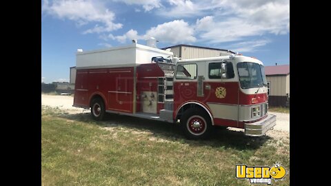 Amazing Unique Fire Truck | Food Truck Conversion Mobile Kitchen for Sale in Missouri