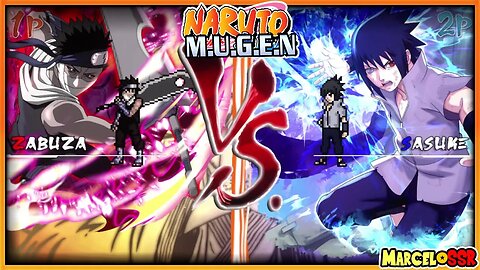 Zabuza & Kakashi Kid Vs. Sasuke Final & Hinata War - Naruto M.U.G.E.N