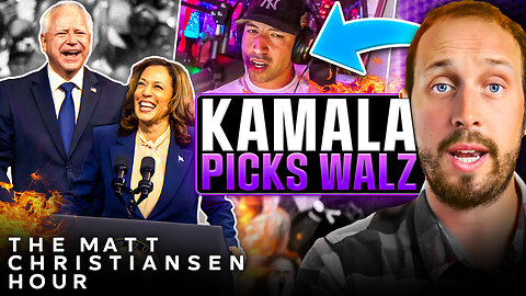 Guest Frank from Quite Frankly, Kamala Picks Walz, Cori Bush Ousted & More LIVE 9 ET