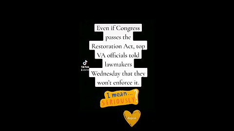 #Restoration #act #2a #VA #congress #legislation #Chevron