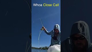 Fly Fishing for trout on a Paddle Board