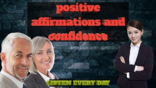 AFFIRMATIONS - positive affirmations and confidence ( how to be a tough person)