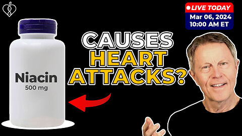 Is Niacin Dangerous? New Study Says It Causes Heart Attacks (LIVE)