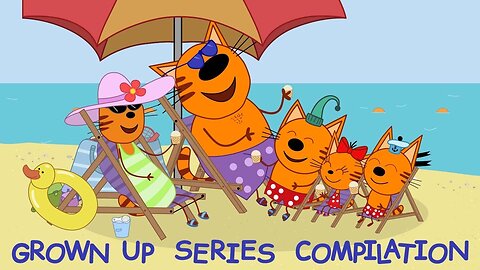 Kid-E-Cats _ Grown up Episodes Compilation _ Best cartoons for Kids