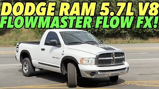 2005 Dodge Ram 5.7L HEMI V8 w/ FLOWMASTER FLOW FX!