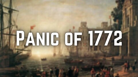 The Credit Crisis Of 1772