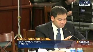 Rubio Delivers Remarks At House-Senate Conference Committee On VA Reform Bill