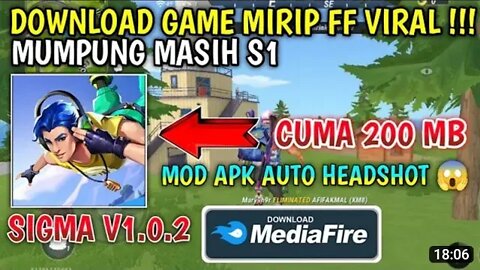 CARA DOWNLOAD & BERMAIN GAME SIGMA,MIRIP FF | M82B gameplay Sigma Game. Sigma game Download link