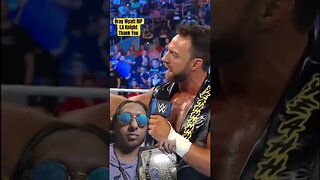 LA Knight Thank You Speech RIP Bray Wyatt 🙏 WWE Smackdown