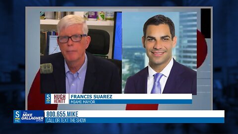 Miami Mayor Francis Suarez faces criticism after Uyghur gaffe in interview with Hugh Hewitt