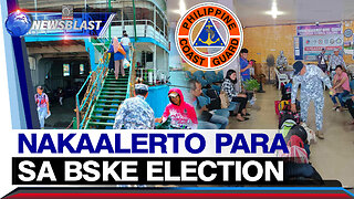 20-K personahe ng Philippine Coast Guard, nakaalerto para sa nalalapit na Barangay at SK Elections