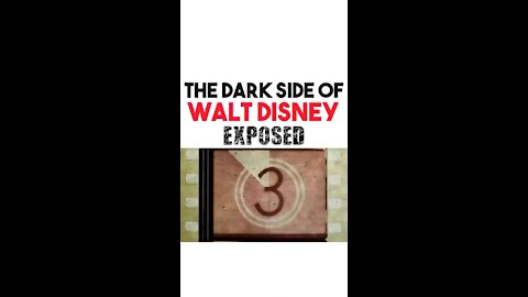 The Dark Side Of Walt Disney…