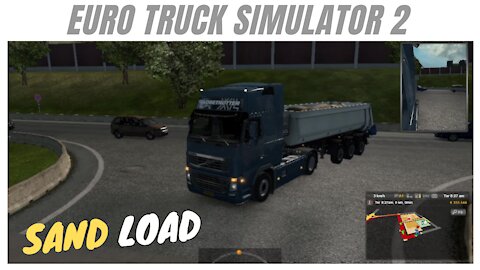 🚚 [2021] EURO TRUCK SIMULATOR 2 SAND LOAD (# 17)