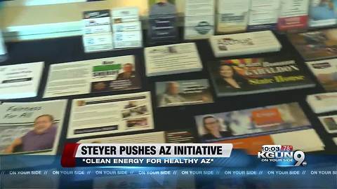 Picketers gather to rally against Tom Steyer