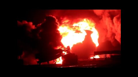 Yemen's Hodeida battles port blaze after deadly Israel strikes