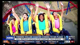 New floorless roller coaster coming to Six Flags America