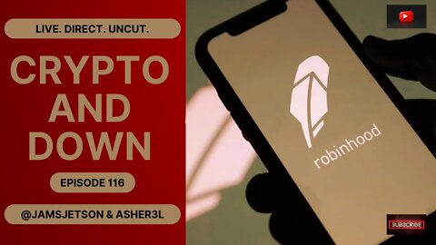 Crypto and Down - Episode 116 - Nomics.com Prices, Binance and Robinhood Stablecoins