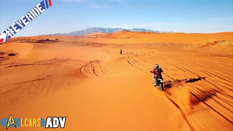 Playing in the sand! (Sand Hollow Dunes, UT)