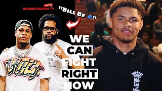 Shakur Stevenson Reveals the Key to Making a Fight Happen with Devin Haney!