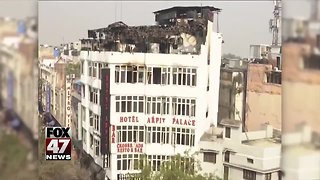 At least 17 dead in New Delhi hotel fire