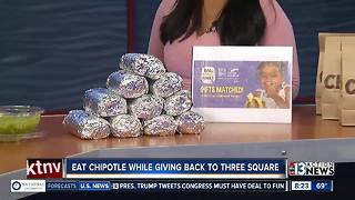 Fighting hunger with Three Square and Chipotle