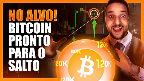 BITCOIN CONFIRMA PREVISÃO E ALVO DOS "12K" VIRA "120K" 🚀