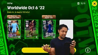 POTW Worldwide Oct 6 '22 PACK OPENING | eFootball 2023 MOBILE