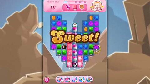 Candy Crush Level 4600 Talkthrough, 20 Moves 0 Boosters
