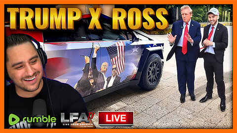 PRESIDENT TRUMP X ADIN ROSS STREAM | BASED AMERICA 8.6.24 8pm EST