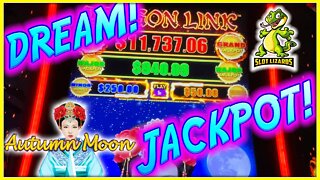 OUR MOST UNBELIEVABLE DRAGON LINK COMEBACK JACKPOT! Autumn Moon Slot SO AWESOME!!!