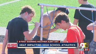 Heat impacting High School Athletics