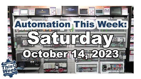 Automation This Week for October 14, 2023