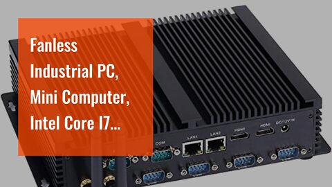 Fanless Industrial PC, Mini Computer, Intel Core I7 4500U, IM04, 2HDMI2LAN6COM RS2324USB3.0...