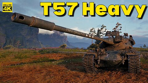 World of Tanks 9 Kills 9,1k damage T57 Heavy | 4K Video | - My battle My rules