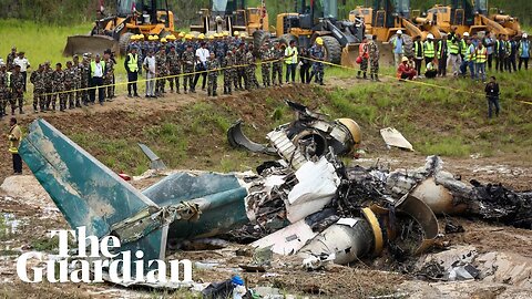 Plane carrying 19 people crashes in Nepal after takeoff