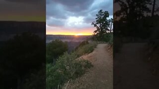 North Rim of the Grand Canyon | Sunset from Transept Trail
