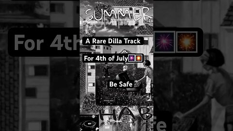 J Dilla Donuts The Shinning Type Beat Rare Sample Fireworks Music Smooth Jazz Hiphop Happy 4th July