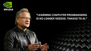 Nvidia CEO says learning computer programming is no longer needed!?